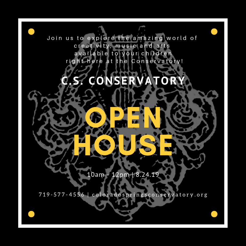 CONSERVATORY OPEN HOUSE 2019