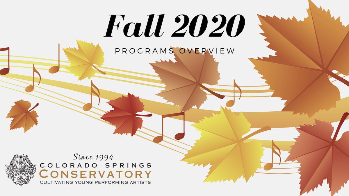 Fall 2020 Programs Overview