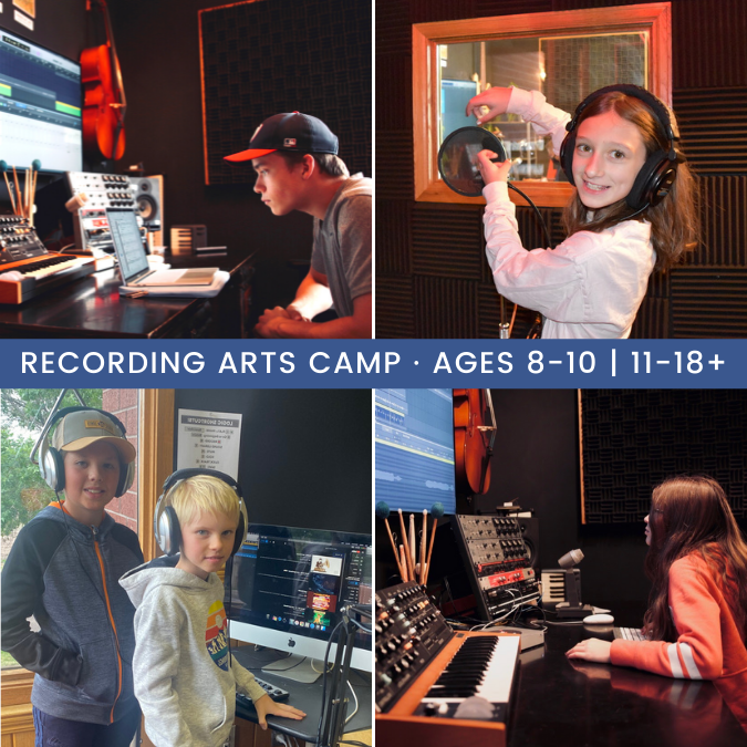 recording arts camp summer 2022
