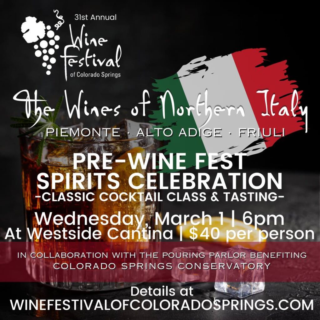 2023 Colorado Springs Wine Festival - March 2-4, 2023