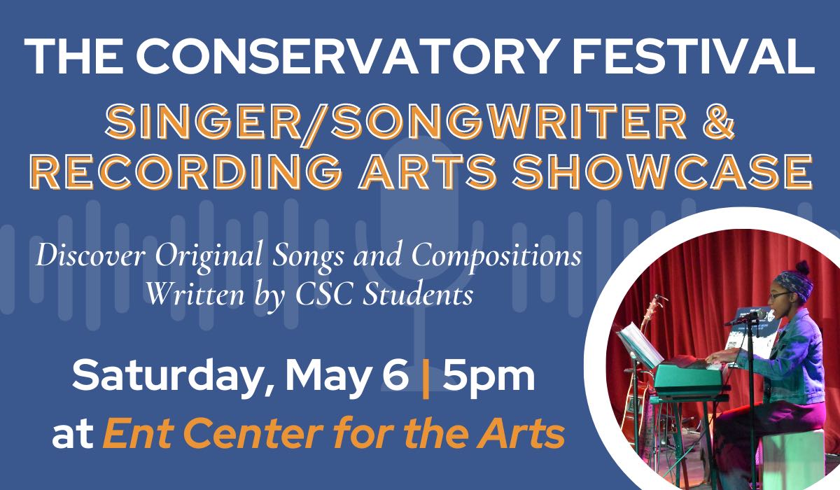 The Conservatory Festival Singer/Songwriter & Recording Arts Showcase