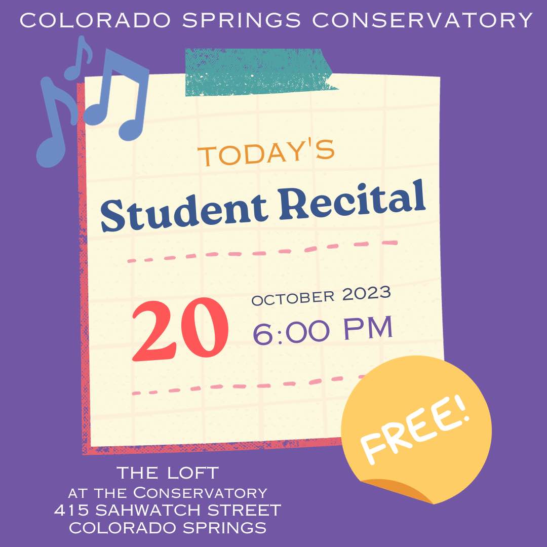 October 2023 Student Recital