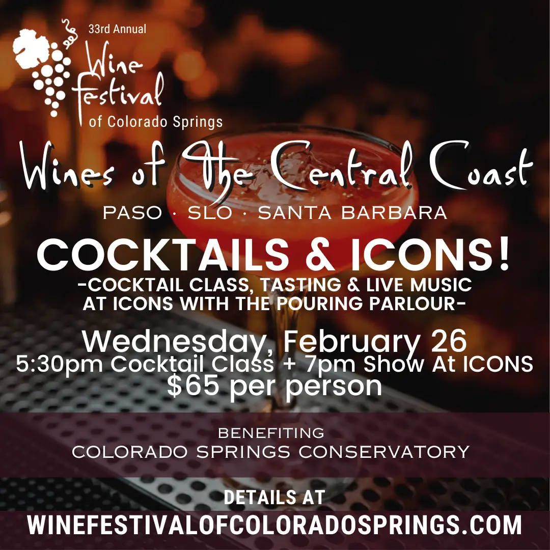 Cocktails & Icons Wine Festival