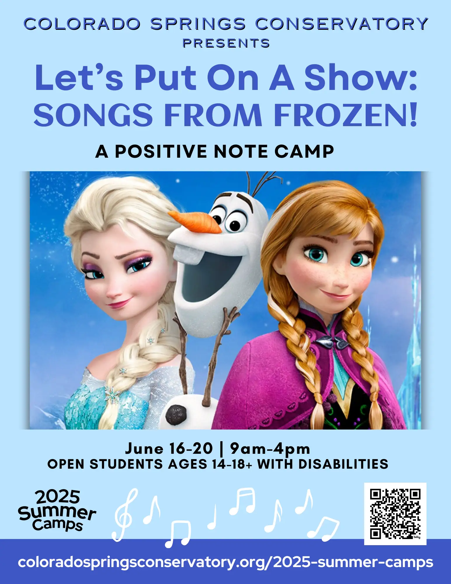 APN summer camp songs from Frozen