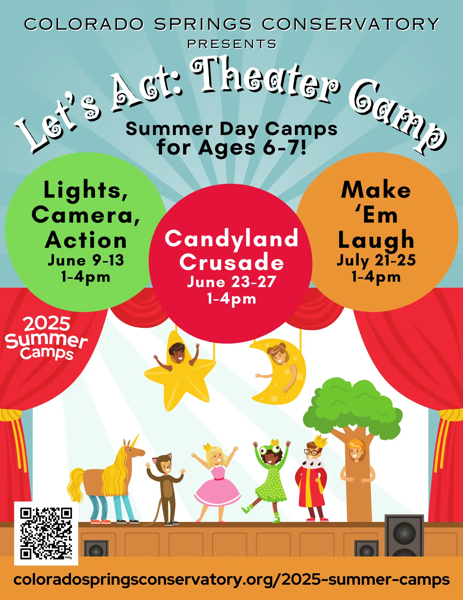 2025 summer theater camps ages 6-7