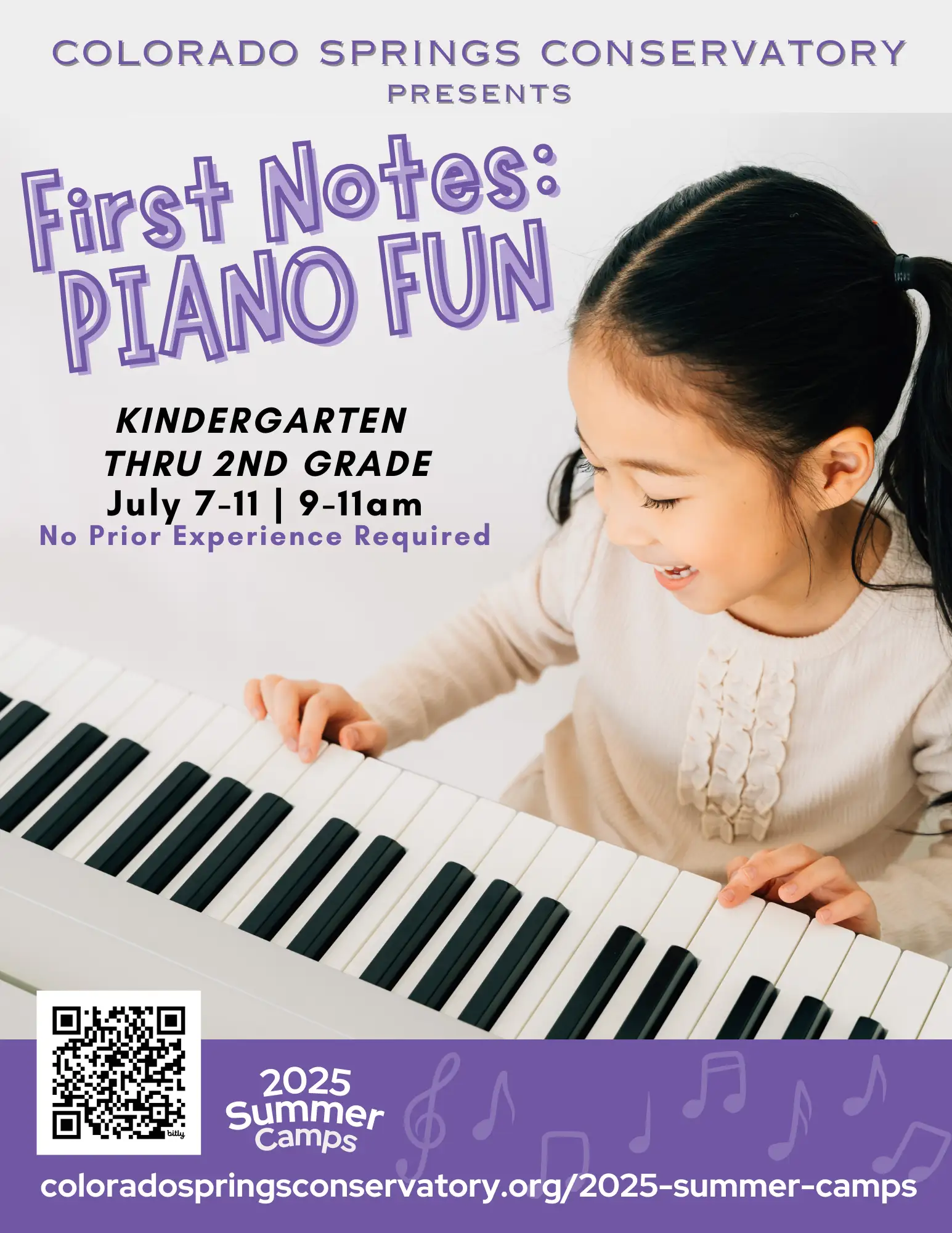 2025 first notes piano summer camp