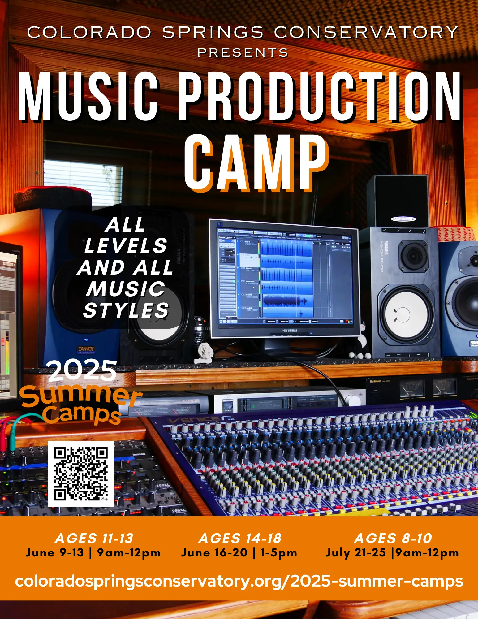 2025 music production summer camp