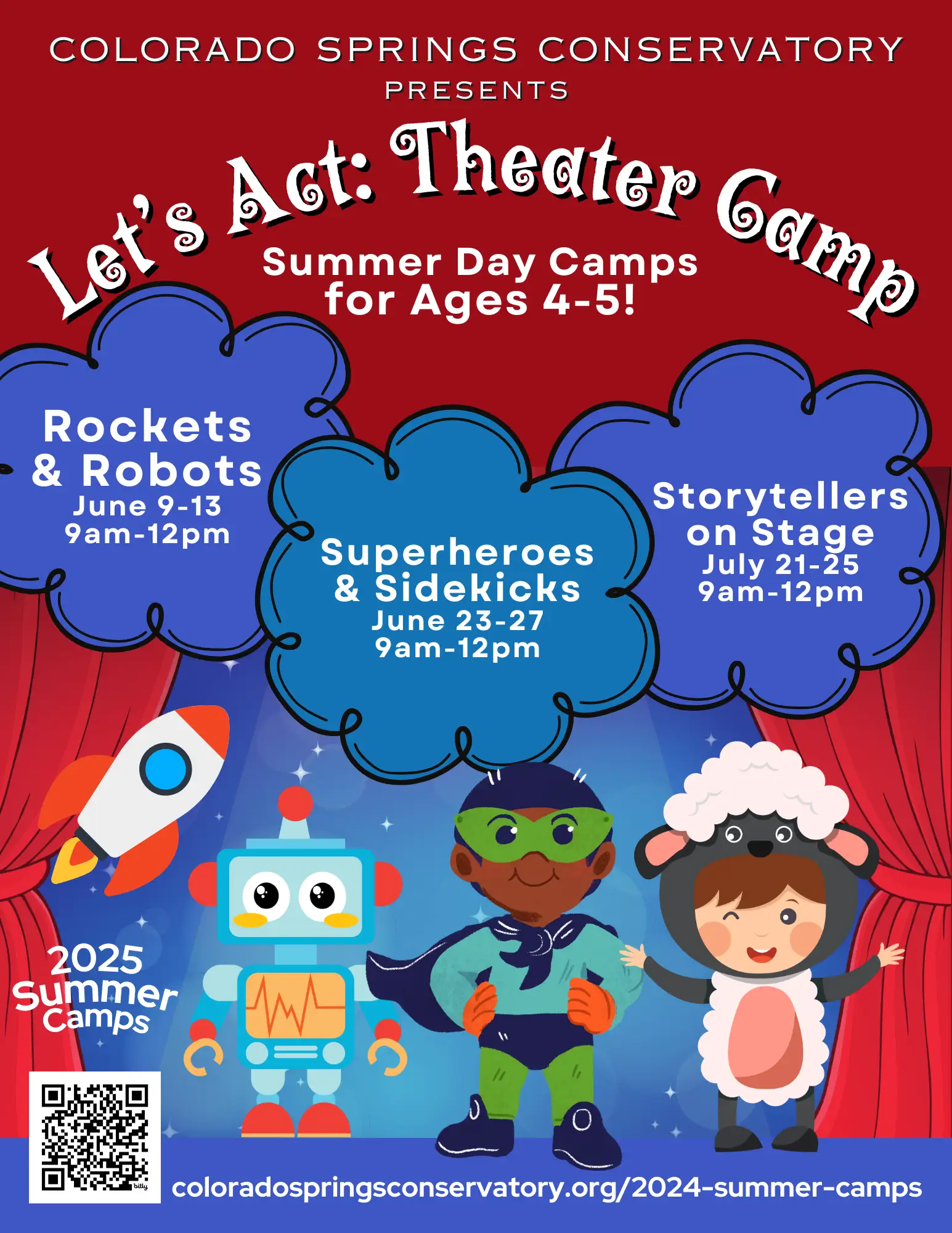 2025 summer theater camps ages 4-5