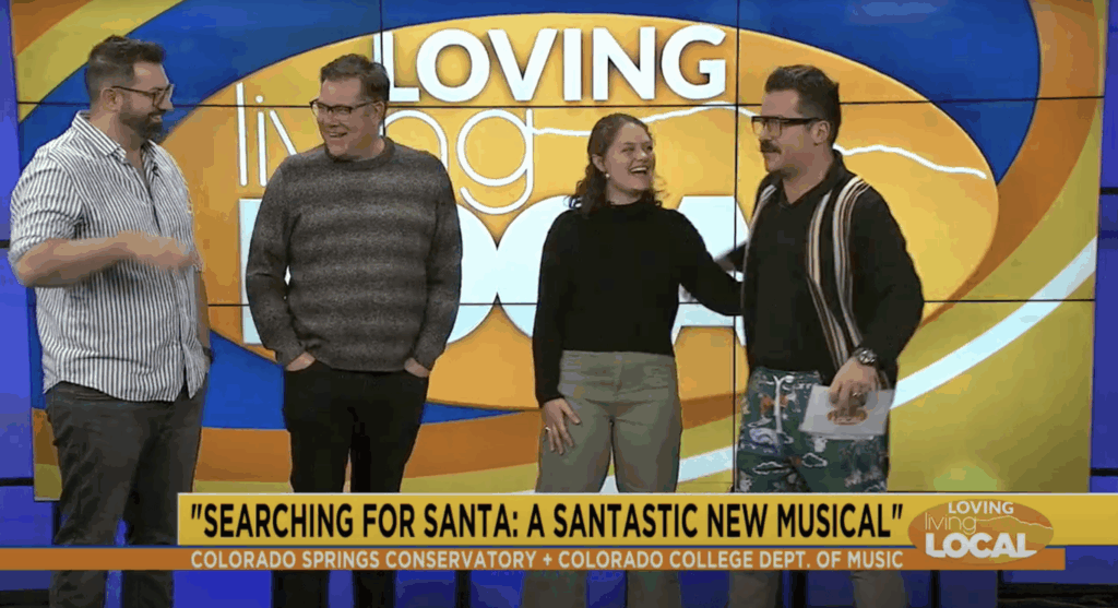 Searching for Santa on Living Loving Local