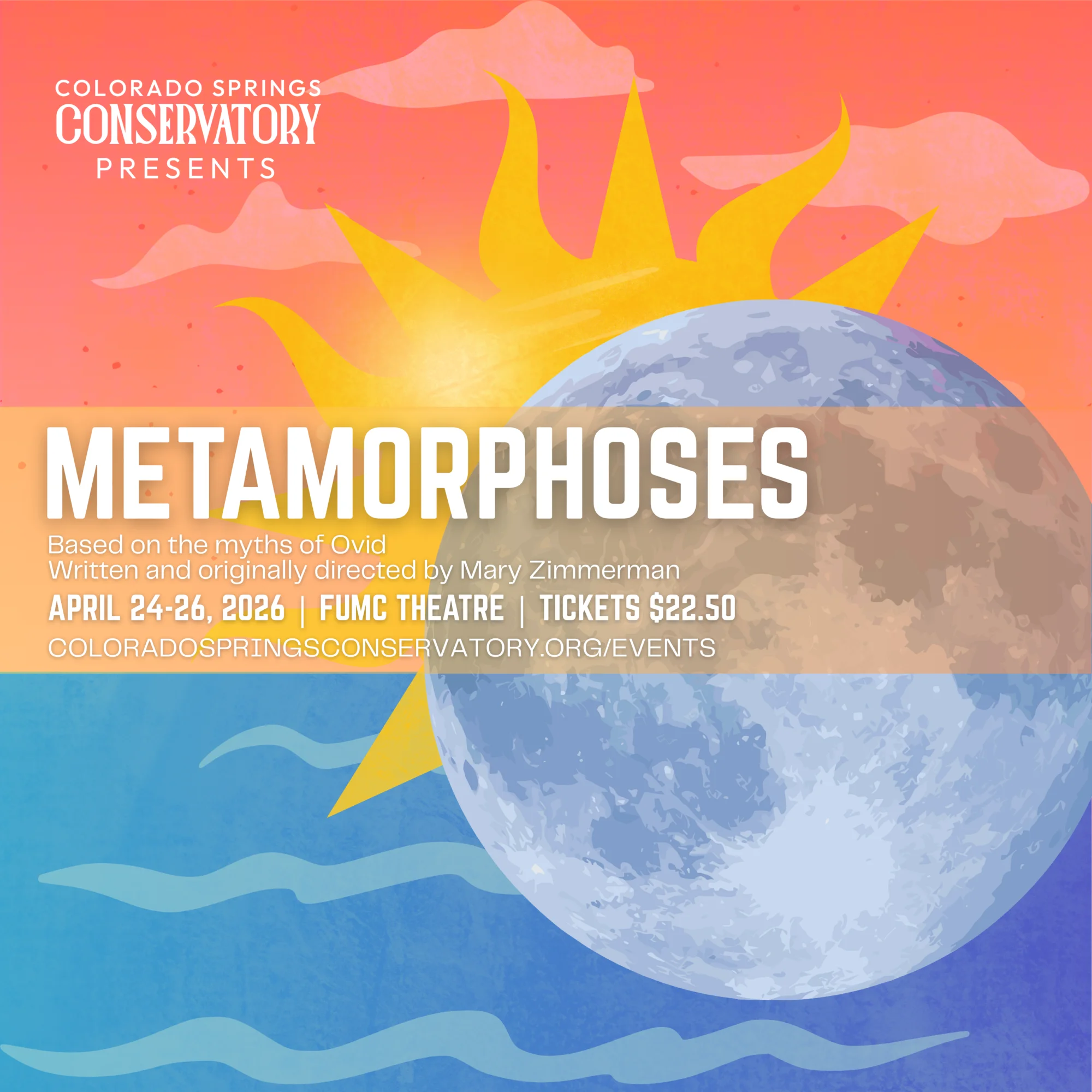 Metamorphoses at the Colorado Springs Conservatory