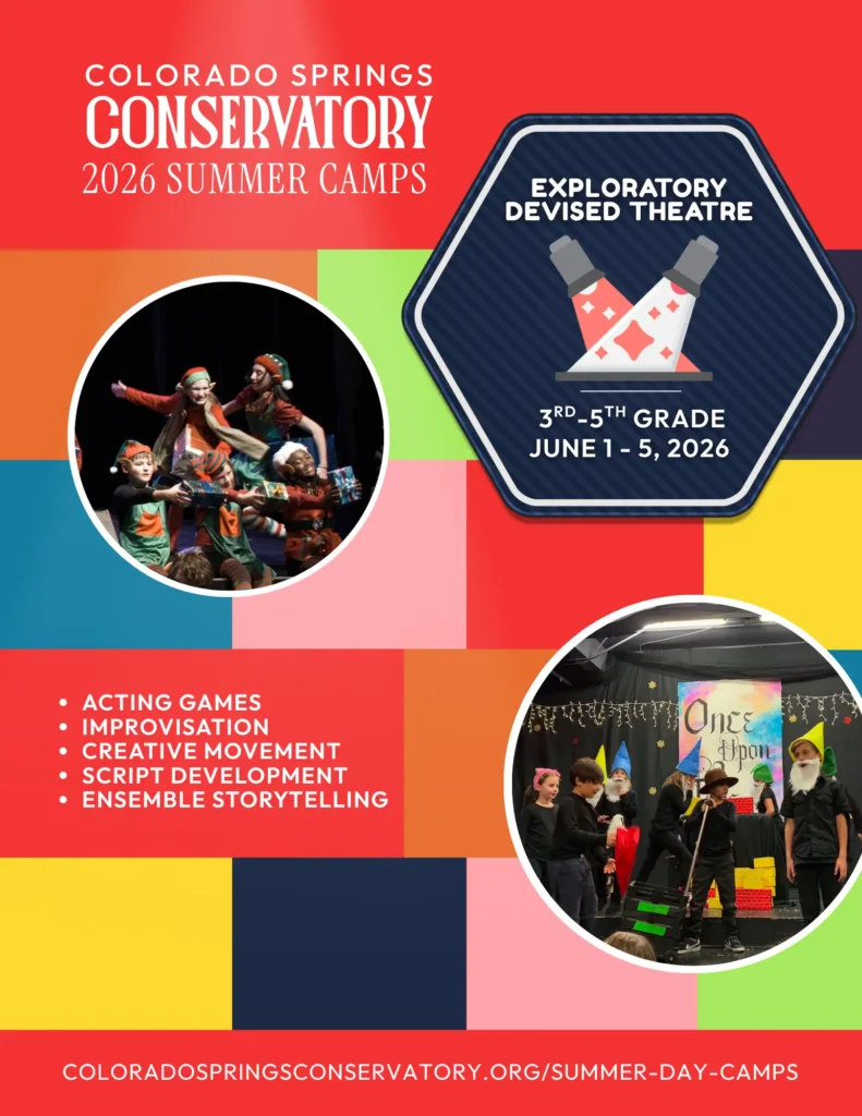 2026 Colorado Springs Conservatory summer camp information