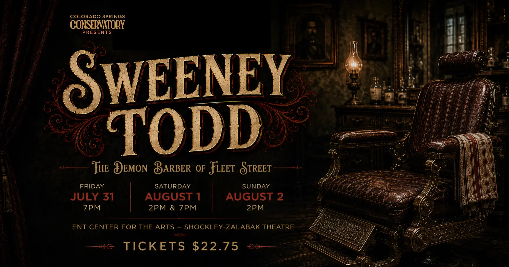 Sweeney Todd by the Colorado Springs Conservatory